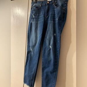 Nicole Miller Dark Blue Boyfriend Jeans